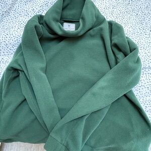 Dudley Stephens Forest Green Turtleneck Sweater